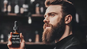 "Beard oil helps soften and hydrate facial hair follicles." by CrowsNest
