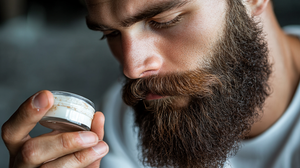 Beard butter contains shea butter for deep conditioning and shine by CrowsNest