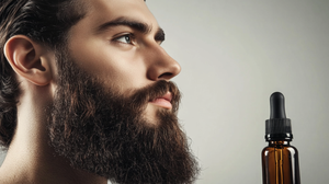 Beard oil can soften and hydrate facial hair effectively. by CrowsNest