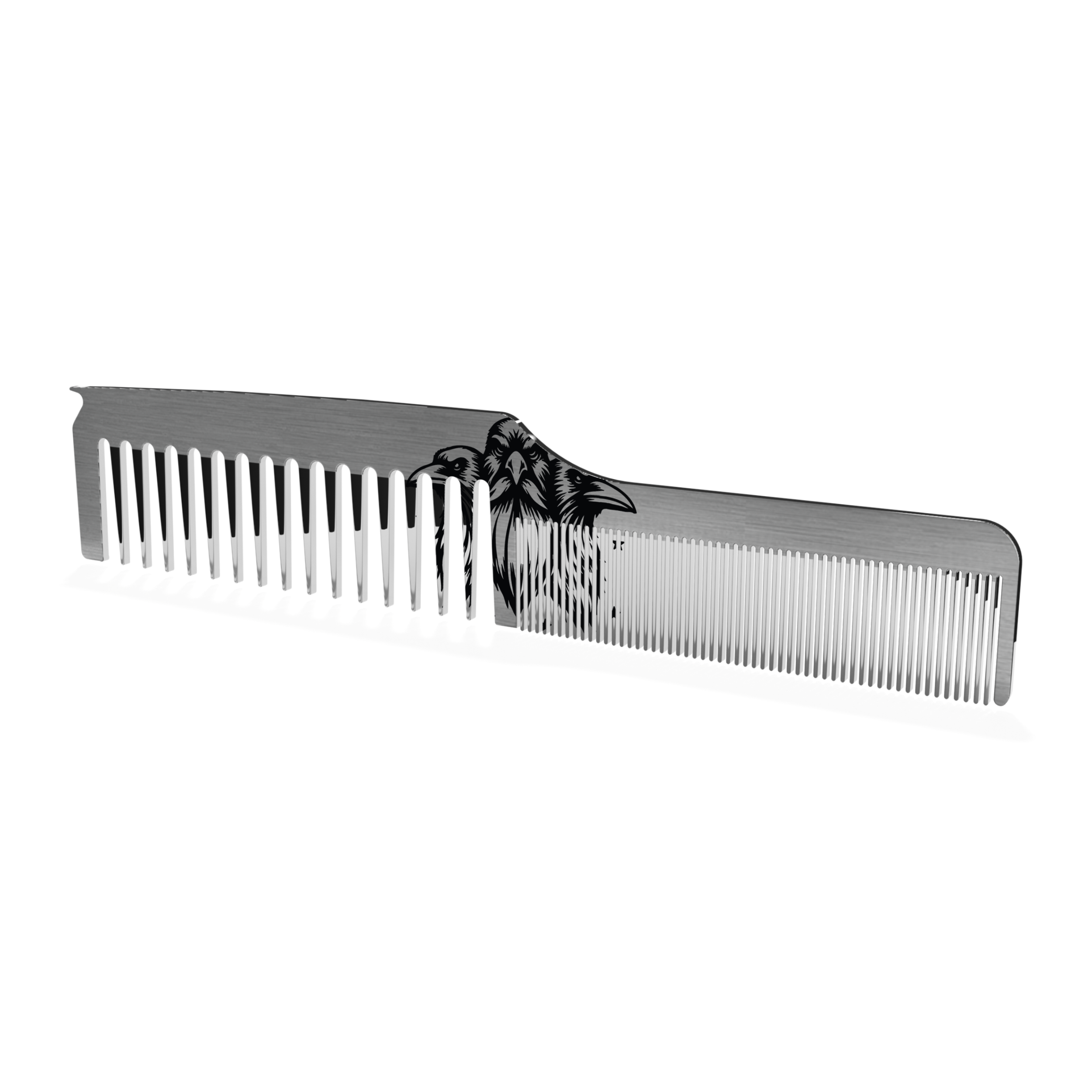 Stainless Dual Tooth Comb
